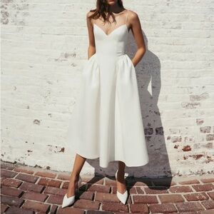 Jenny Yoo Luella Dress in Ivory